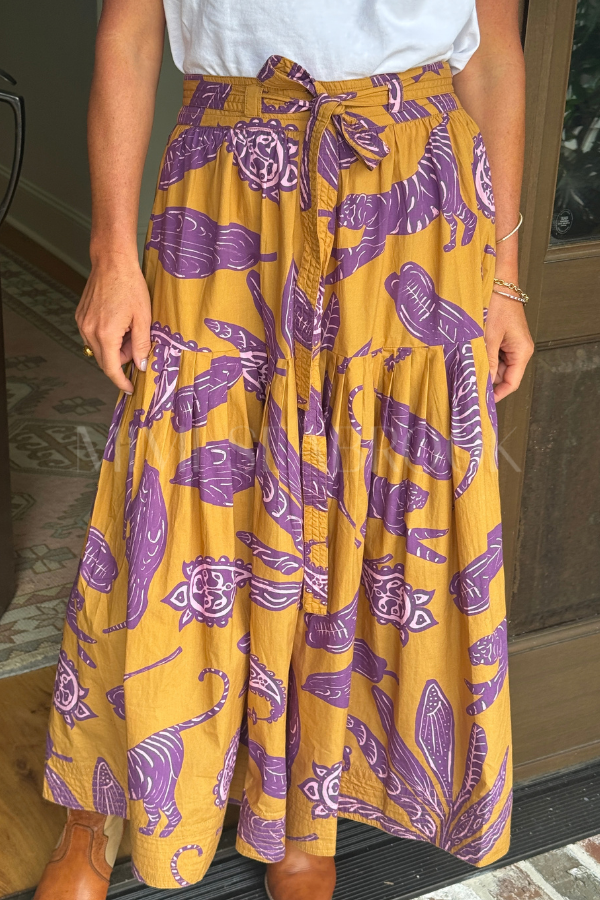 Ginny Skirt, Bengal Toffee by Oliphant