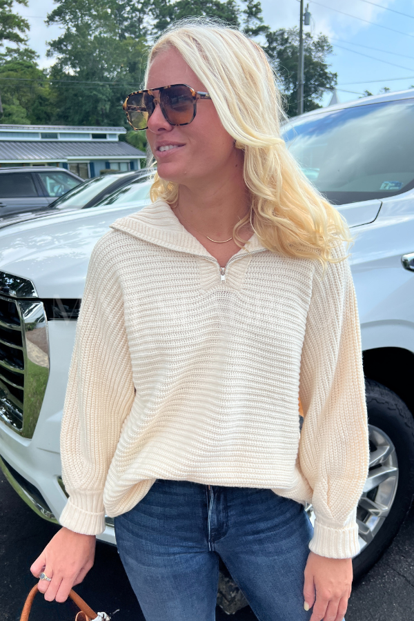Giovanna sweater, cream