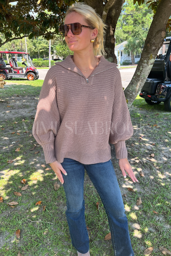 Giovanna sweater, mocha