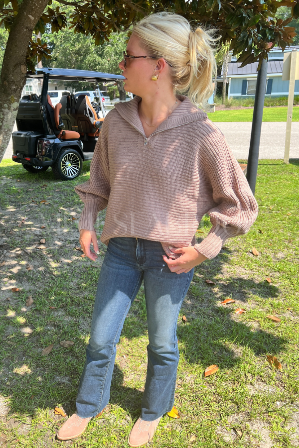 Giovanna sweater, mocha