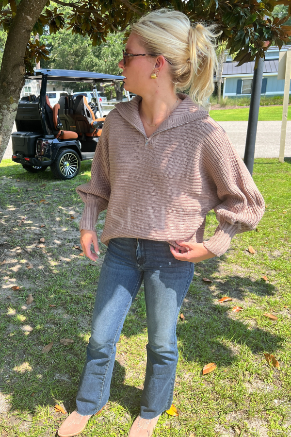 Giovanna sweater, mocha