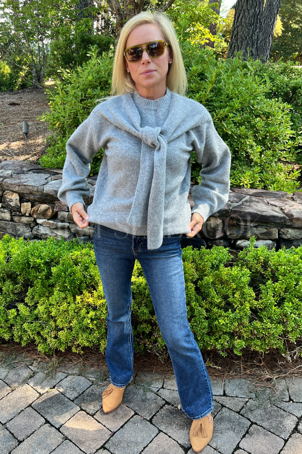 Goodwin sweater, heather gray