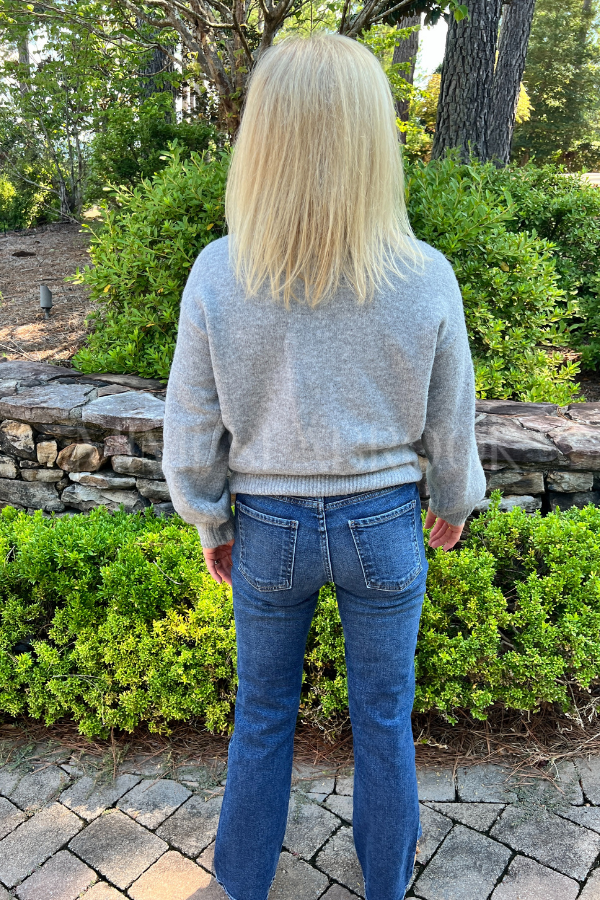 Goodwin sweater, heather gray