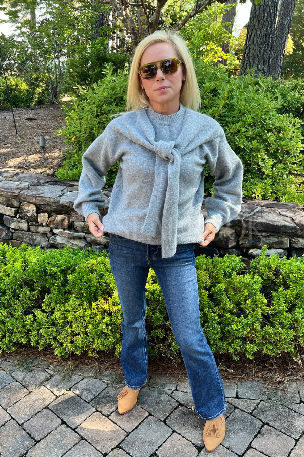 Goodwin sweater, heather gray