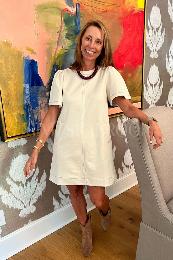 Gordon dress, cream