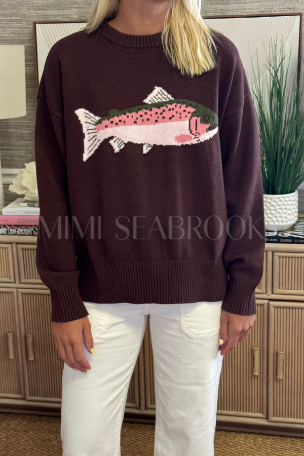 Gretchen sweater, chocolate