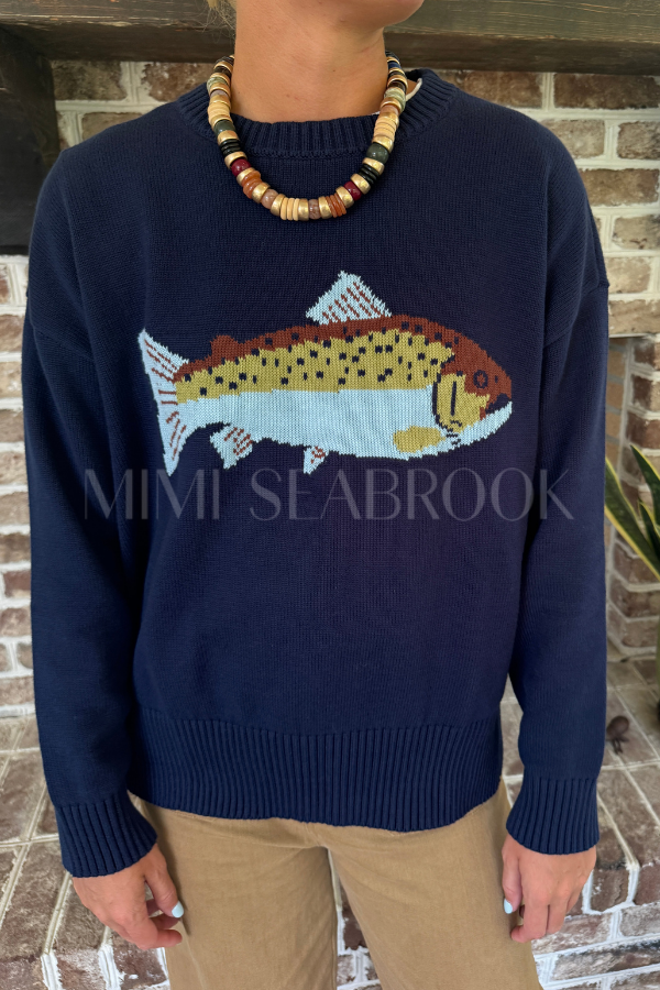 Gretchen sweater, navy