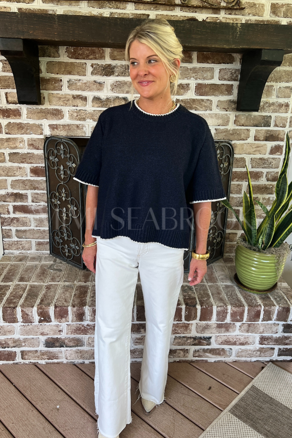 Griner sweater, indigo
