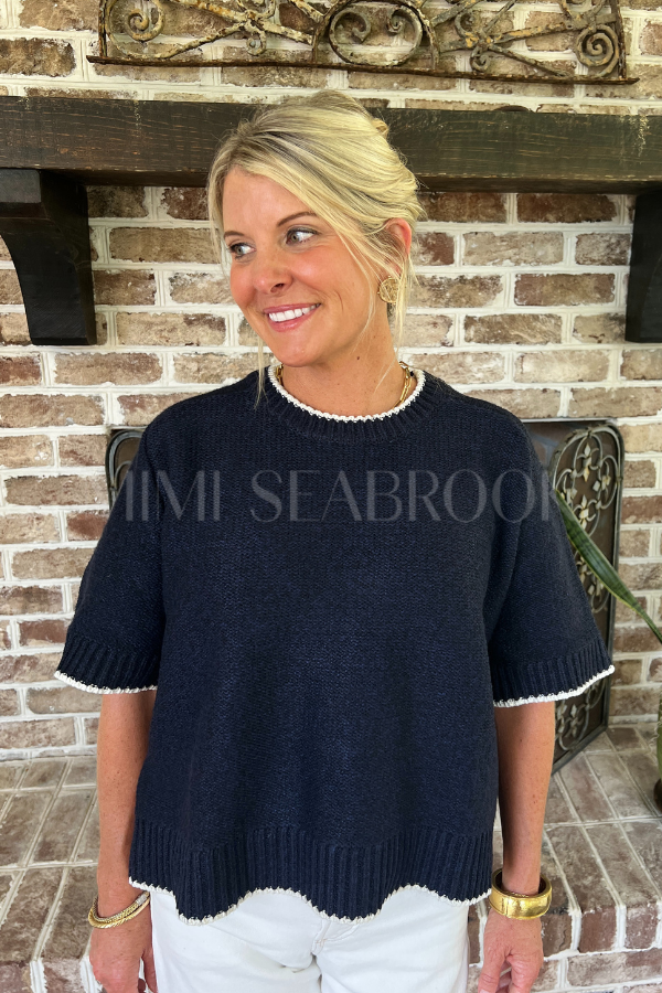 Griner sweater, indigo