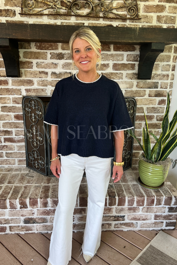 Griner sweater, indigo
