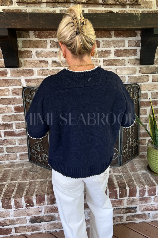 Griner sweater, indigo