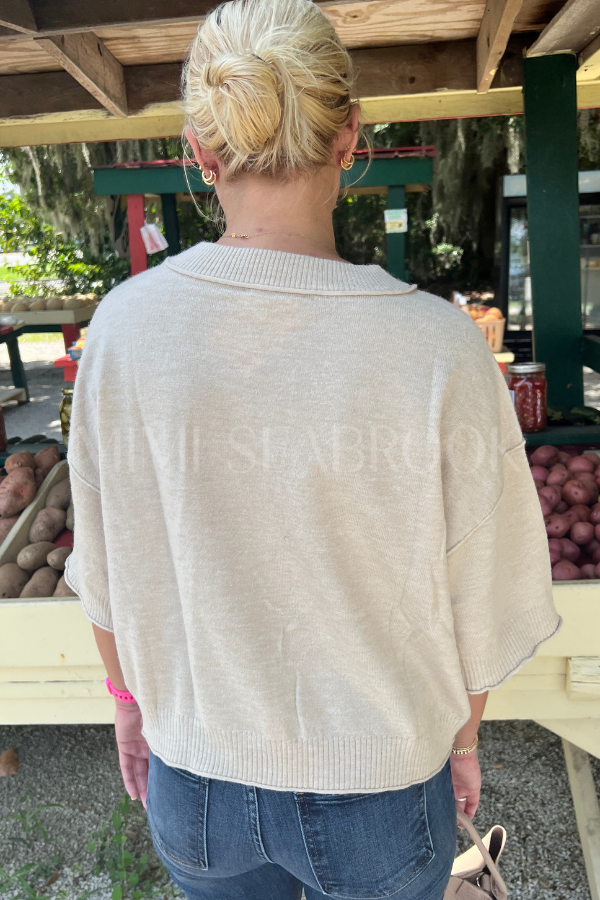 Hadleigh sweater, oatmeal