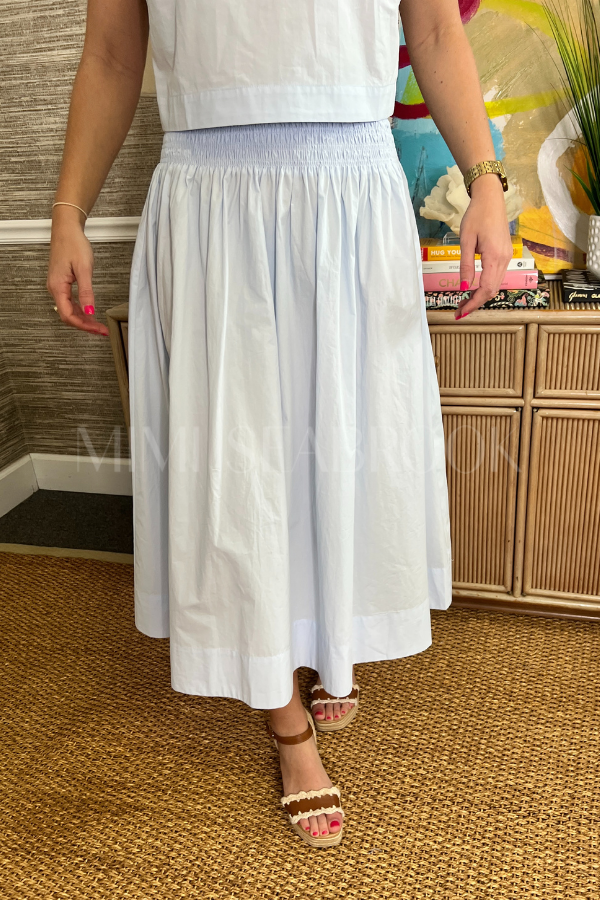 Hale skirt, baby blue