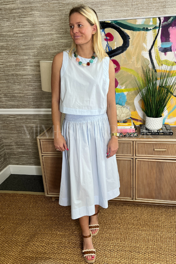 Hale skirt, baby blue