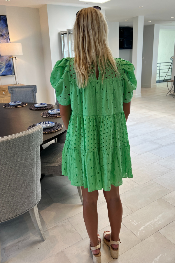 Hanlen dress, green