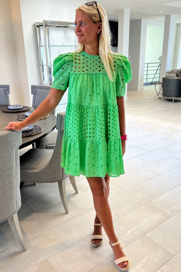 Hanlen dress, green