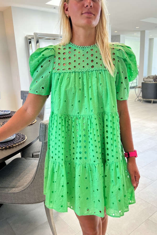 Hanlen dress, green