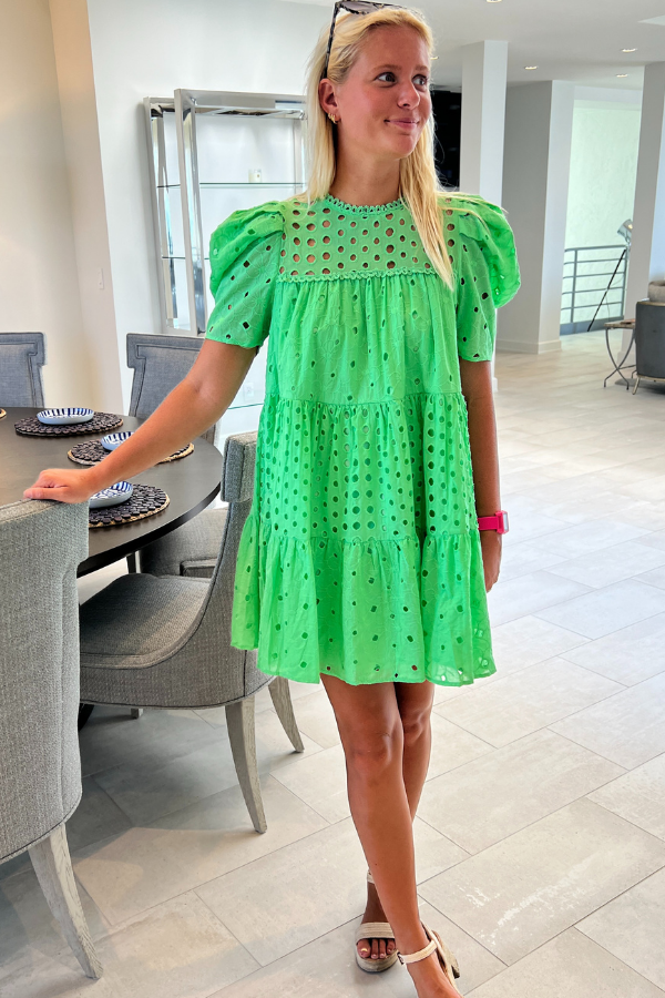 Hanlen dress, green