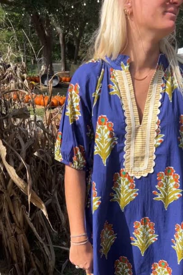 Hanover dress, navy