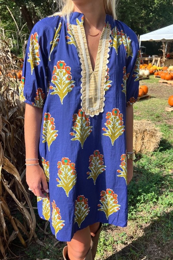 Hanover dress, navy