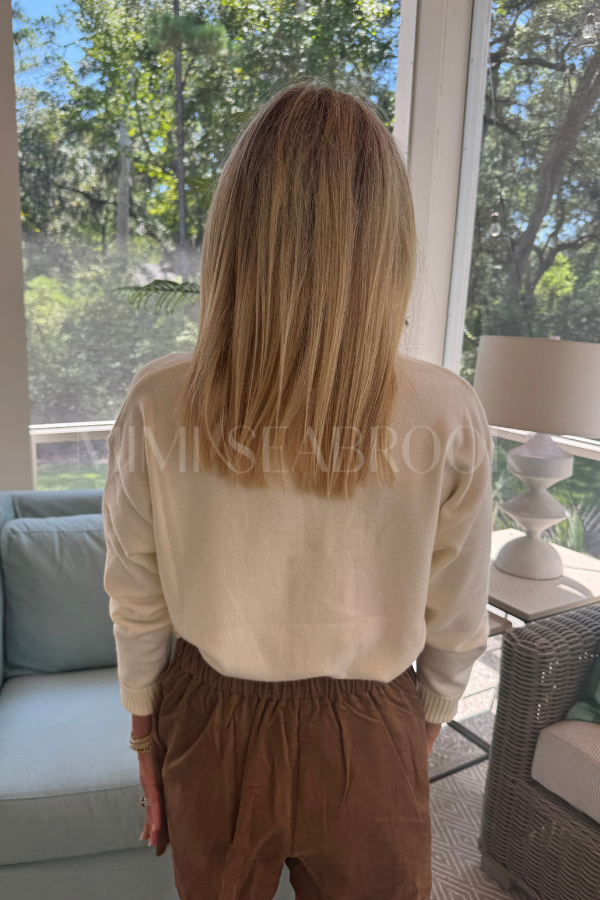 Harlee sweater, cream