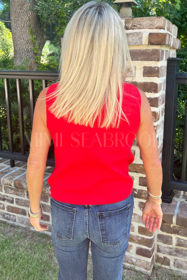Harmoni top, red