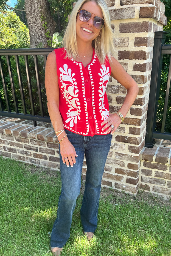 Harmoni top, red