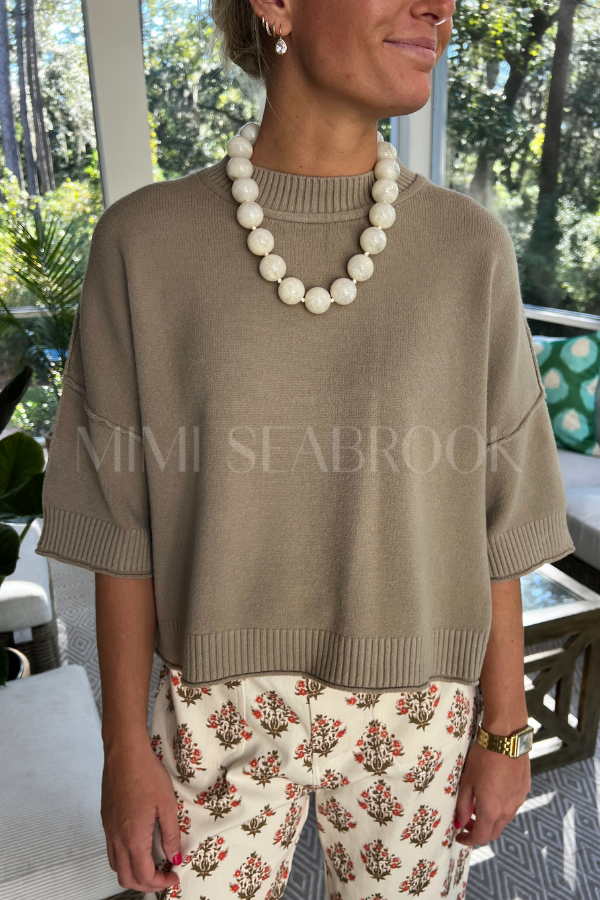 Hawke sweater, warm taupe
