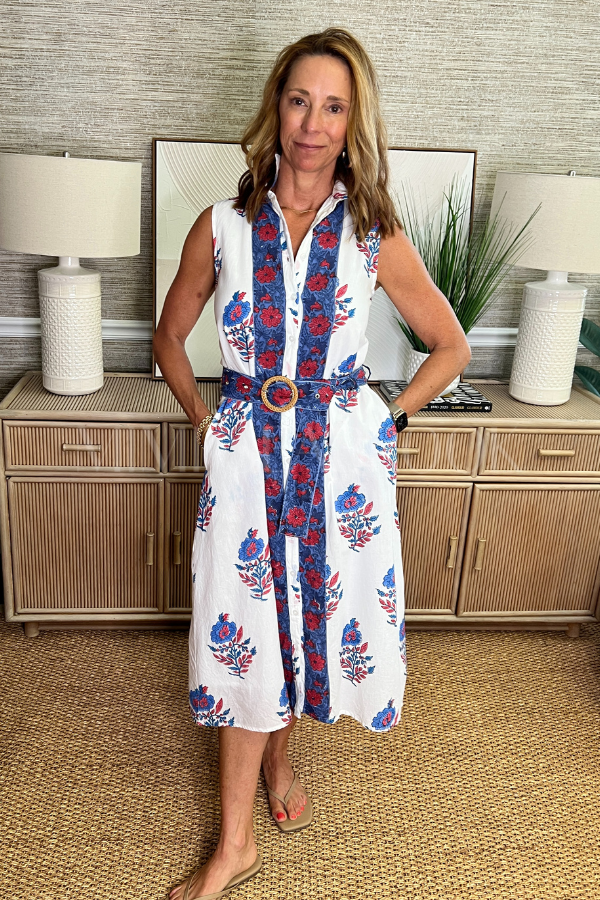 Hazel Dress, Ultramarine by Victoria Dunn