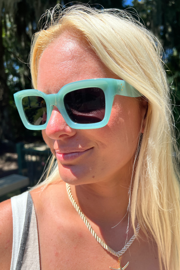 Hendrix Sunglasses, sage/smoke by I-SEA