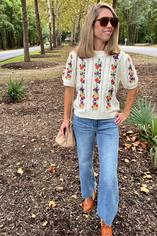 Hester sweater, ivory