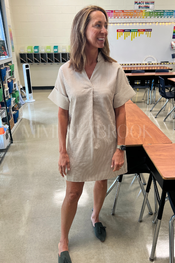 Hogan dress, beige