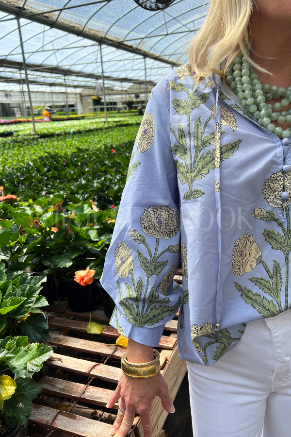 Honeybird top, blue