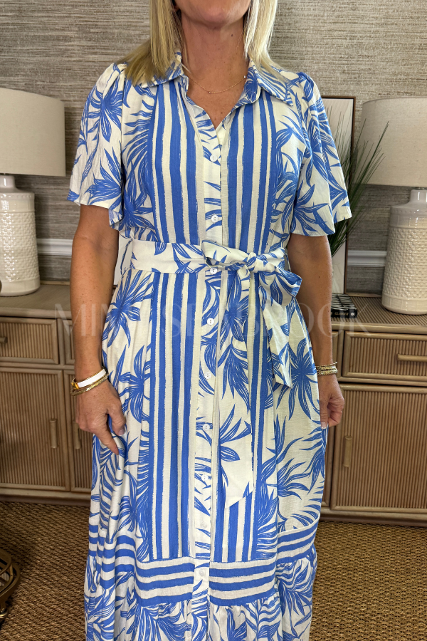 Hopkins dress, blue