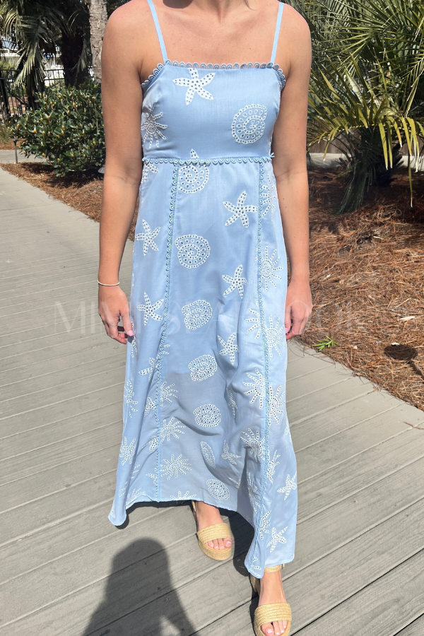 Humphrey dress, blue