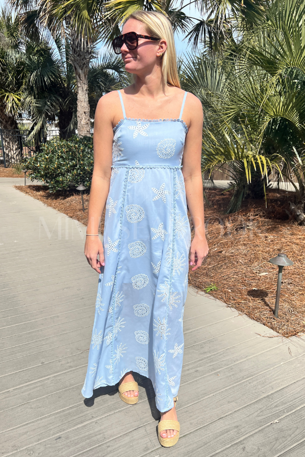 Humphrey dress, blue