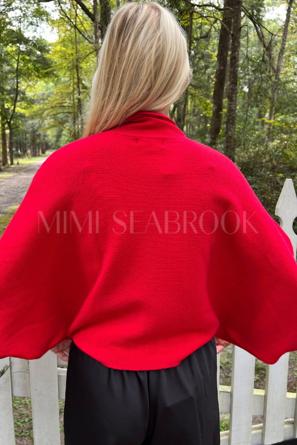 Hyde sweater, red