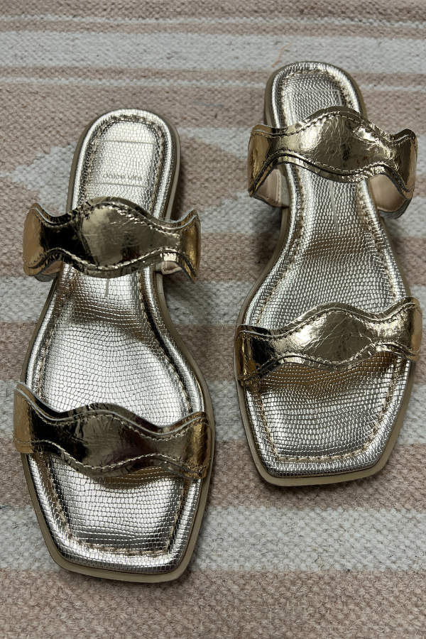 ILVA Low Sandals, gold by Dolce Vita