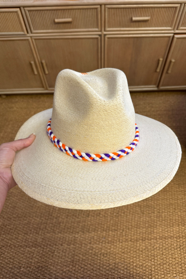 Clemson Palm Hat by Tipsy Threads