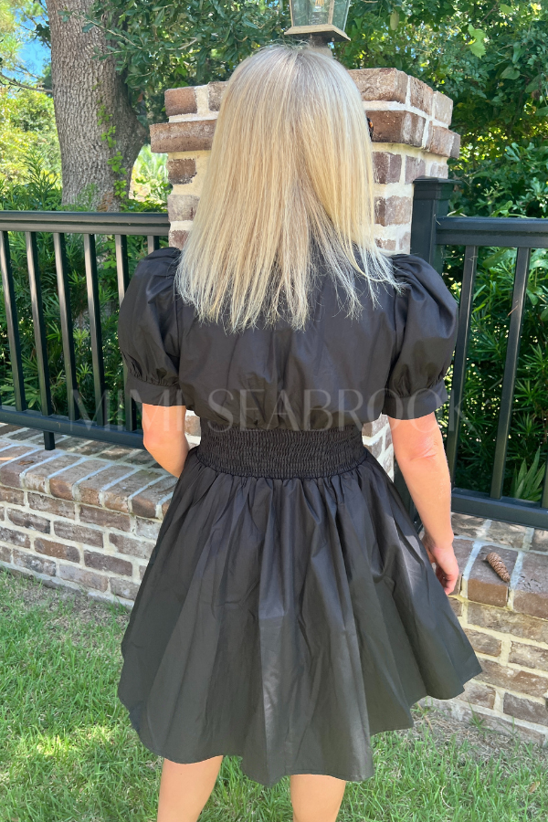 Inaya dress, black