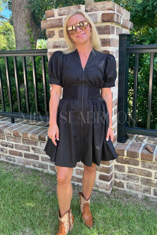 Inaya dress, black