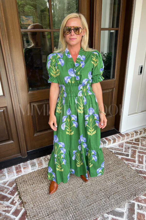 Sandie dress, green