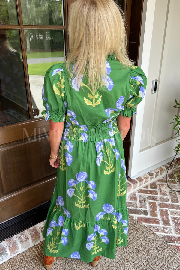 Sandie dress, green