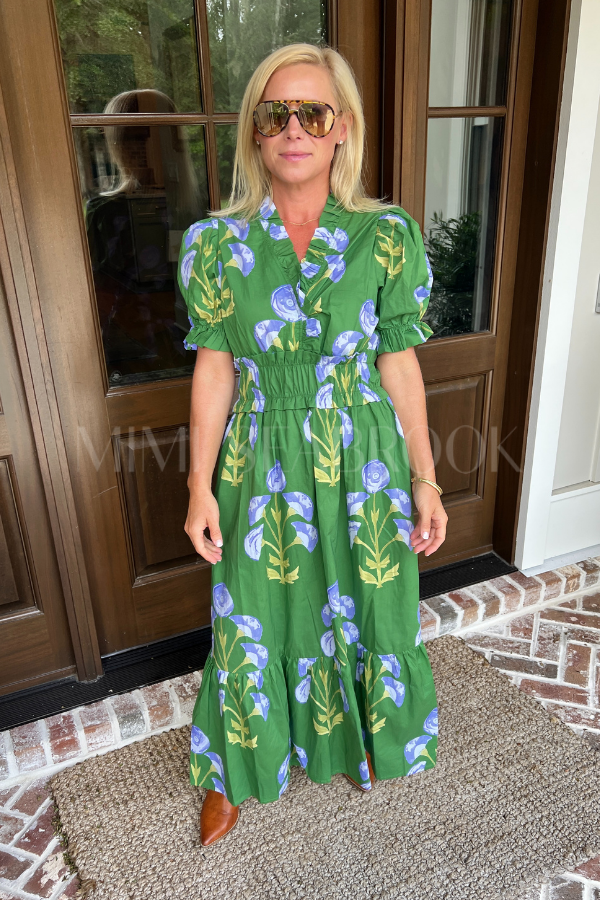 Sandie dress, green