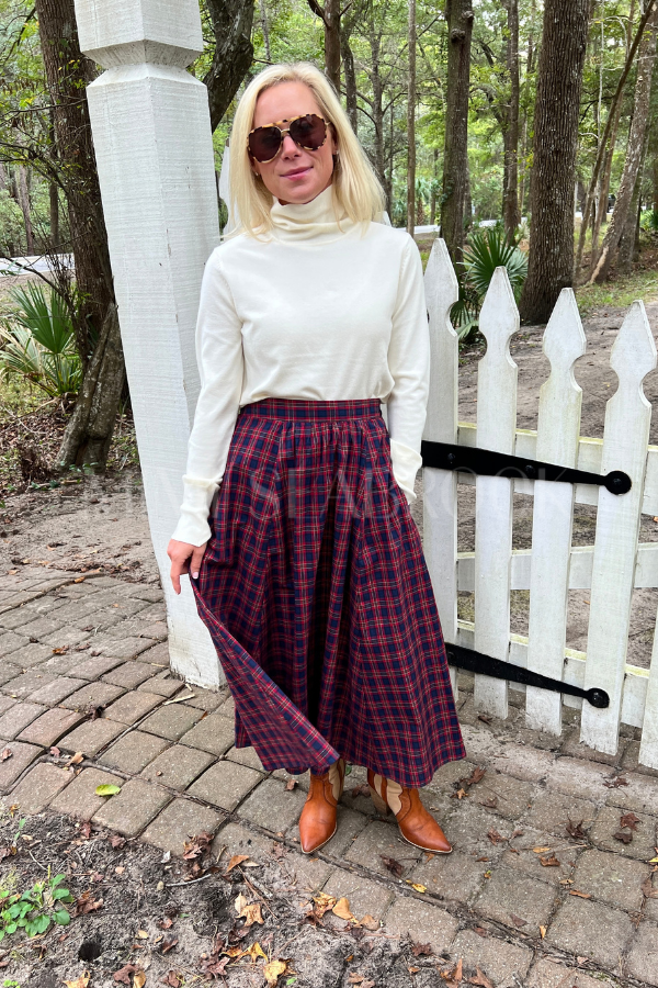 Iverson skirt, red