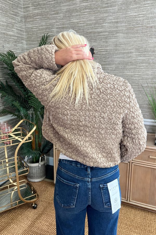 Ivetta jacket, taupe