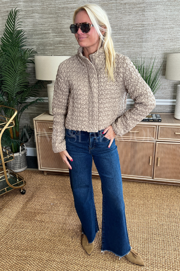 Ivetta jacket, taupe