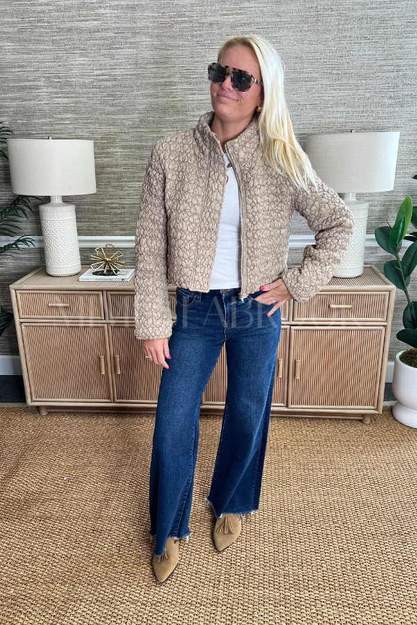 Ivetta jacket, taupe