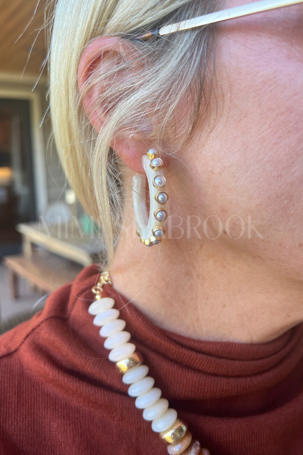 Janet Hoop Earrings