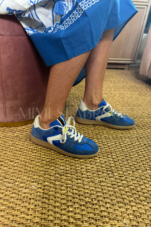 Jasmine Sneaker, blue suede